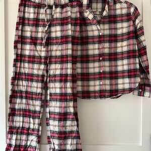 Gap women’s Pajamas Set - Red and White